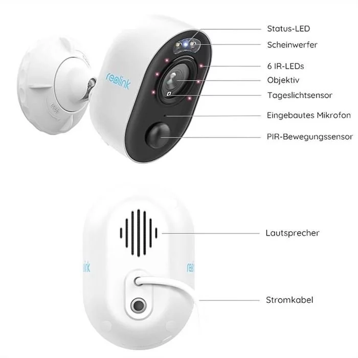 Reolink Überwachungskamera - Lumus Outdoor Spotlight (weiss) 6 Reolink Überwachungskamera - Lumus Outdoor Spotlight (weiss) – Bild 4
