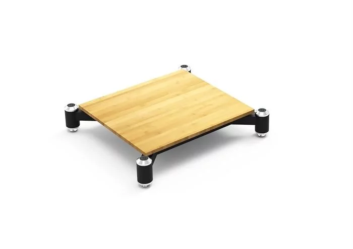 NorStone Ablage - SPIDER Basishalterung Für Hi-Fi (schwarz / Holz) 3 NorStone Ablage - SPIDER Basishalterung Für Hi-Fi (schwarz / Holz)