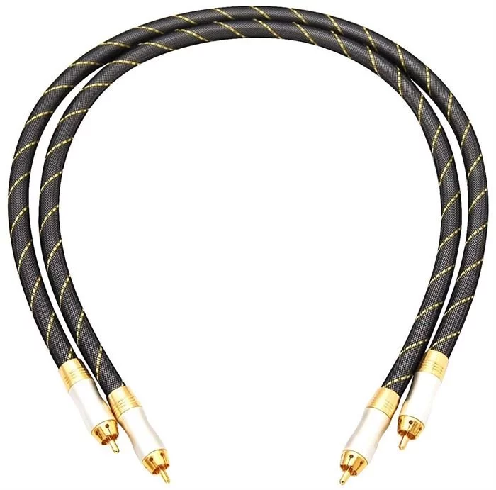 Dynavox Highend-Stereo-Cinchkabel - 2 X 0.6 M 5 Dynavox Highend-Stereo-Cinchkabel - 2 X 0.6 M – Bild 3