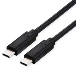 Roline Kabel - USB4 Gen3x2, C–C, ST/ST, 40Gbit/s, 240W 1m (schwarz)