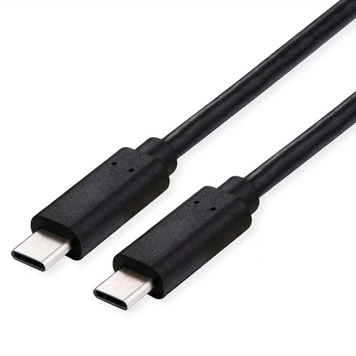Roline Kabel - USB4 Gen3x2, C–C, ST/ST, 40Gbit/s, 240W 1m (schwarz) 3 Roline Kabel - USB4 Gen3x2, C–C, ST/ST, 40Gbit/s, 240W 1m (schwarz)