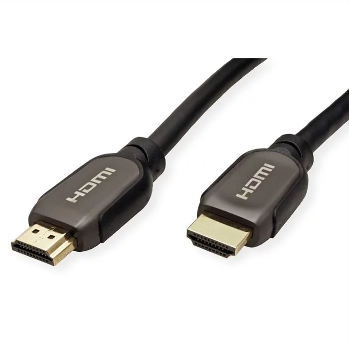 Roline Kabel - ATC 8K HDMI Ultra HD Kabel Mit Ethernet,2m (schwarz) 6 Roline Kabel - ATC 8K HDMI Ultra HD Kabel Mit Ethernet,2m (schwarz) – Bild 4