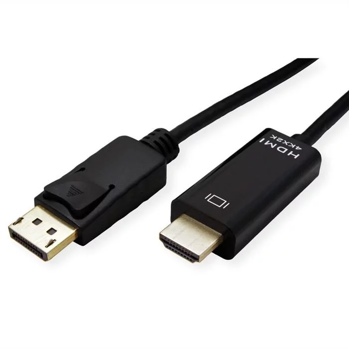 Roline Kabel - DisplayPort Kabel DP-UHDTV, Slim, ST/ST 2m (schwarz) 5 Roline Kabel - DisplayPort Kabel DP-UHDTV, Slim, ST/ST 2m (schwarz) – Bild 3