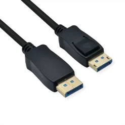 Roline Kabel - DisplayPort Kabel V2.0, DP ST - ST 2m (schwarz)