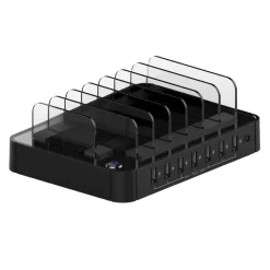 Roline Ladestation - USB, 7 Ports (schwarz)