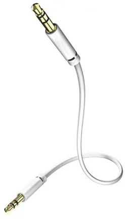 Inakustik Star Audiokabel Klinke, 0,75m - 0031010075 (weiss)