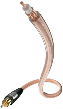 Inakustik Star Subwoofer Kabel, 2,0m - 00308221 (transparent)