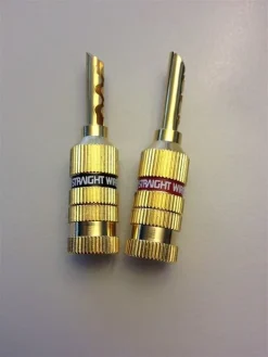 Straight Wire Banana Universal (schwarz / Rot)