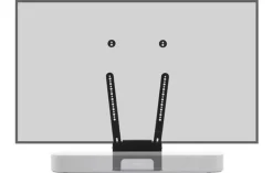 FLEXSON BEAM Halterung - FLXBTV1021 (schwarz)