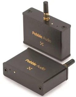 Pebble Audio Kabelloser Digital Audio Link - USB2RCA (schwarz)