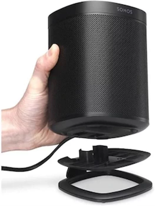 FLEXSON Sonos One: Tischständer - FLXS1DS1021 (Einzeln) (schwarz) 4 FLEXSON Sonos One: Tischständer - FLXS1DS1021 (Einzeln) (schwarz) – Bild 2