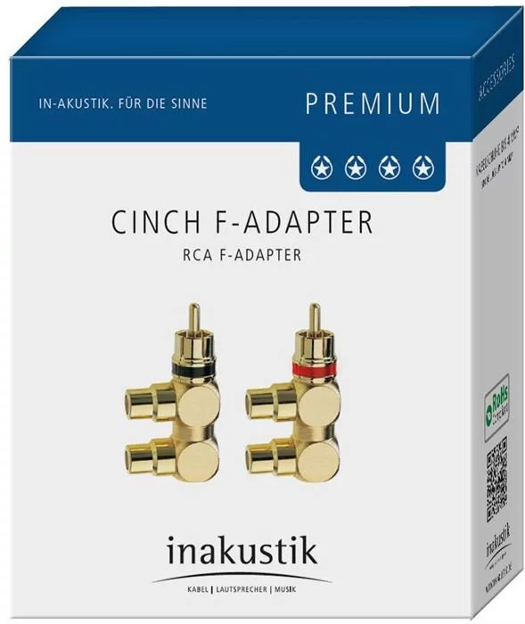 Inakustik Premium Cinch Adapter Y, Set - 0080421 (gold) 4 Inakustik Premium Cinch Adapter Y, Set - 0080421 (gold) – Bild 2