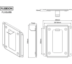FLEXSON SUB Wandhalterung - FLXSUBB (schwarz) 11 FLEXSON SUB Wandhalterung - FLXSUBB (schwarz) -Pioneer DJ Geschäft a73036 637353447039478638 700x700 vcenterhcenter.png
