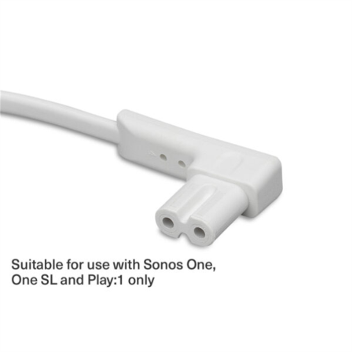 FLEXSON Power Cable 5m Right Angle - FLXS15M1011EU (weiss) 4 FLEXSON Power Cable 5m Right Angle - FLXS15M1011EU (weiss) – Bild 2