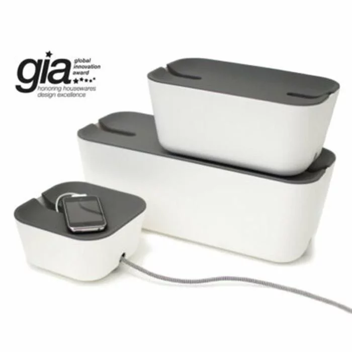 BOSIGN HIDEAWAY Kabelbox M (weiss / Natural) 11 BOSIGN HIDEAWAY Kabelbox M (weiss / Natural) – Bild 9