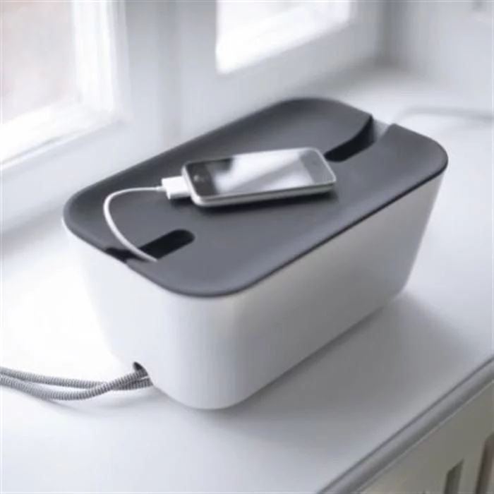 BOSIGN HIDEAWAY Kabelbox XL (weiss) 7 BOSIGN HIDEAWAY Kabelbox XL (weiss) – Bild 5