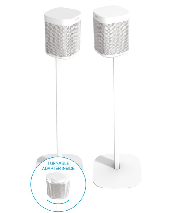 Cavus Ständer Zu SONOS One - CSSOWT-PAIR (weiss) 3 Cavus Ständer Zu SONOS One - CSSOWT-PAIR (weiss)